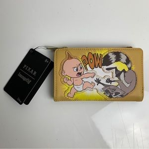 Loungefly Disney Pixar The Incredibles Jack Jack wallet NWT